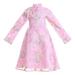 DkinJom Toddler Kids Baby Girls Children Fairy Dresses Lined Warm Princess Dresses Embroidery Tang Suit Performance