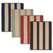 Colonial Mills Light House Natural Stripe Reversible Outdoor Rug