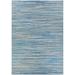 Monte Carlo Coastal Breeze Ocean-Champagne 5 ft. 10 in. x 9 ft. 2 in. Indoor/Outdoor Area Rug