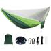 YOBOLK Camping Essentials Camping Hiking Mosquito Net drawstring Automatic Quick Opening Outer Nylon Mesh With Nylon Yarn Clearance