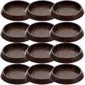 12Pcs Professional Bed Stoppers Multi-function Couch Stoppers Compact Chair Wheel Stoppers