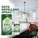 YOLOKE Rodent Repellent Spray Mice Repellent for House Mouse and Rats Natural Peppermint Rodent Repellent Indoor and Outdoor Mice Away