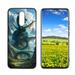 Majestic-dragon-realms-3 Phone Case Designed for LG K12 Plus Case Soft Silicon for women girls boys wife gift Shockproof Phone Cover