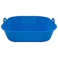 VALSEEL Silicone Kitchen Utensils Set Reusable Gas Fryer Silicone Baking Tray Flower Shaped Fryer Tray Pad kitchen Utensils