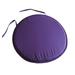YOLOKE Round Chair Cushions Set with Ties for Dining Chairs Indoor/Outdoor Garden Seat Pads for Furniture Elegant Round Chair Cushions for Ultimate Comfort(Purple)