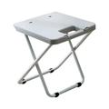 Ttybhh Folding Bench Clearance Folding Chair Promotion! Household Plastic Small Folding Foldable Portable Chair Stool Chair Patio and Garden Grey