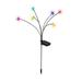 2 Sets of Solar Stake Light Garden Solar Powered Lamp Yard Lawn Stake Lamp Solar Light(6 Bulbs)