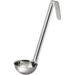 1 Oz 1-Piece Stainless Steel Ladle Silver