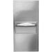 2291 Recessed Towel Dispenser & Waste Receptacle 2 Gallon