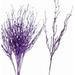Pack Of 12 Purple Glittery Artificial Twig Branches Purple Glitter Covered Stems For Christmas Holiday Decorations Centerpieces Christmas Trees And Floral Arrangements