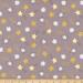 To The Moon And Back Big Star Gray Fabric By The Yard