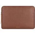 Slim Protective Laptop Sleeve 15 Inch 14 Inch PU Leather Bag Compatible with 15 Inch MacBook Air (Snug Fit)