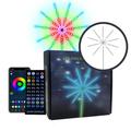 Room Decor On Clearance 40 Keys 9+1 Symp-Hon Fire-Works Lights Fire-Works Led Strips Dream Color Rgb Change Music Sound Sync Bluetooth Fire-Works Lights With Remote Control Led Strip