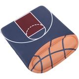 Mouse Pad for Laptop Versatilen Gaming Wrist Support Mat Morandi Silicone 3d Basketball Model