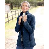 Blair Berkshire Diamond Quilted Jacket - Blue - XL - Misses