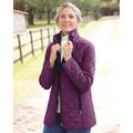 Blair Berkshire Diamond Quilted Jacket - Purple - 3X - Womens