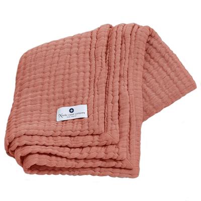 nordic coast company Baby Musselindecke Kupfer Image