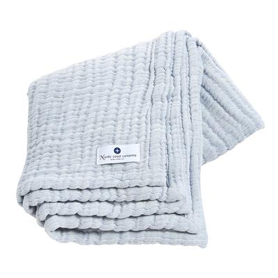 nordic coast company Baby Musselindecke Hellblau Image