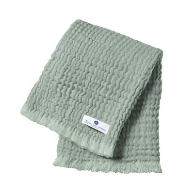 nordic coast company Baby Musselindecke Fransen Mint Damen