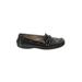 Anne Klein Flats: Black Solid Shoes - Women's Size 6 1/2 - Almond Toe