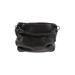 Bottega Veneta Leather Hobo Bag: Pebbled Black Print Bags