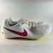 Nike Shoes | New Nike Zoom Rival Multi Men’s Track Shoes Spikes White Size 11.5 Dc8749-101 | Color: Pink/White | Size: 11.5