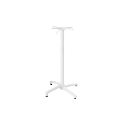 Oviala Business Tischbein für Tisch mit Neigungssystem 108 cm aus Weißaluminium - Oviala