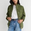 J. Crew Jackets & Coats | J.Crew Quilted Downtown Field Jacket | Color: Green | Size: M