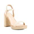 Jessica Simpson Shoes | Jessica Simpson Butter Gold Senindal Platform Sandals | Color: Gold | Size: Various