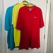 Under Armour Shirts | 3 Mens Xl Under Armour Polo Shirts (Loose Heat Gear, Short Sleeves) | Color: Red/Yellow | Size: Xl