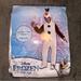 Disney Other | Disney Frozen Olaf Snowman Costume Nwt Adult L/Xl | Color: Orange/White | Size: Os