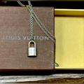 Louis Vuitton Jewelry | Louis Vuitton Sterling Silver Lockit Necklace | Color: Silver | Size: Os