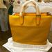 Coach Bags | Bnwt Authentic Coach Gotham Pebble Leather Canary Yellow Tote C8342 | Color: Yellow | Size: Os