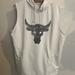 Under Armour Shirts | Mens Xl Sleeveless Workout Hoodie Under Armour | Color: White | Size: Xl