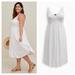 Torrid Dresses | Midi Lenny Smocked Bodice Dress | Color: White | Size: 2x