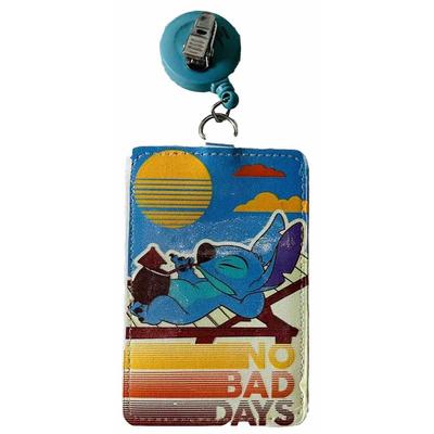 Disney Accessories | Disney’s Lilo And Stitch- 1 Retractable Work Badge Holder-Used | Color: Blue | Size: Os
