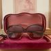 Gucci Accessories | Brand New Brown Oversized Gucci Sunglasses | Color: Brown/Tan | Size: Os