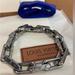 Louis Vuitton Jewelry | % Louis Vuitton Ss Monogram Chain Bracelet With Box/Dust Bag & Coa | Color: Black/Silver | Size: Os