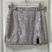 Free People Skirts | Free People Snake Skin Pattern Mini Skirt 4 | Color: Black/Cream | Size: 4