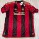 Adidas Shirts | New Adidas Atlanta United Fc Authentic Home Soccer Jersey 17 Kit Size 3xl | Color: Black/Red | Size: 3xl