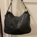 Kate Spade Bags | Kate Spade Pebbled Leather Bag Soft Leather With Chain Detail | Color: Black | Size: Os