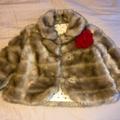 Kate Spade Jackets & Coats | Kate Spade Toddler Faux Fur Coat | Color: Brown/Tan | Size: 12mb