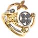 Louis Vuitton Jewelry | Louis Vuitton Berg Monogram Ideal Diamond #49 Ring K18 Yellow Gold Women's Lo... | Color: Yellow | Size: Os
