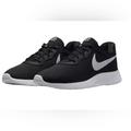 Nike Shoes | Nike Men’s Tanjun Flyease Running Shoe Sz 12 Black White Sneaker Dv7775-001 New | Color: Black/White | Size: 12