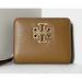 Tory Burch Bags | New Tory Burch Britten Bifold Leather Wallet Tiramisu | Color: Brown | Size: Os