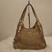 Coach Bags | Euc Coach Madison Gathered Signature Maggie Bag | Color: Gold | Size: 13" X 12" X 3 3/4"