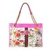 Gucci Bags | Gucci Multicolor Flora Canvas & Hot Pink Leather Rajah Tote | Color: Pink | Size: Os