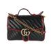 Gucci Bags | Gucci Black Quilted Leather Gg Marmont Small Torchon Top Handle | Color: Black | Size: Os