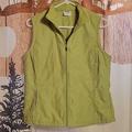 Columbia Jackets & Coats | Columbia Quilted Lightweight Vest With Fleece Collar Womens Size M | Color: Green | Size: M