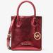 Michael Kors Bags | Michael Kors : Extra Small Red Patent Crossbody Bag | Nwt | Color: Gold/Red | Size: 6”W X 6.75”H X 2.5”D